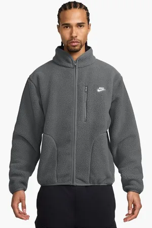 Nike Seasonal Vinterjakke Club - Grå/Hvid