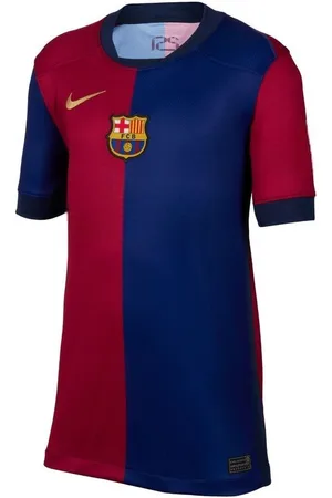 Nike Barcelona Hjemmebanetrøje 2024/25 Børn (No Sponsor)