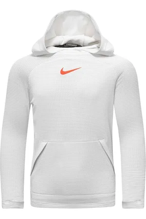 Nike Hættetrøje Dri-FIT Academy - Hvid/Rød Børn