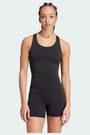 adidas All Me Medium-Support Long Line Bra Tank Top