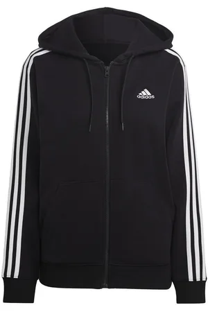 adidas Essentials 3-Stripes Isoli Regular Full-Zip hættetrøje