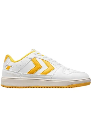 Hummel Sneaker ST. Power Play RT - Hvid/Gul