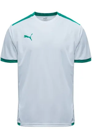 PUMA Trænings T-Shirt teamLIGA - Hvid/Grøn