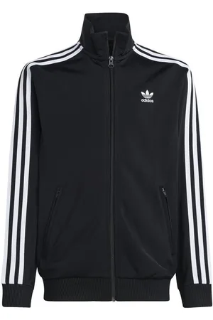 adidas Track Top Classics Firebird - Sort/Hvid Børn