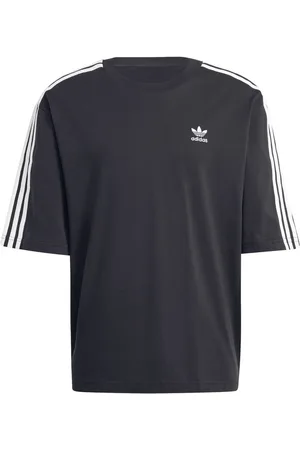 adidas Originals T-Shirt Adicolor Oversized - Sort/Hvid