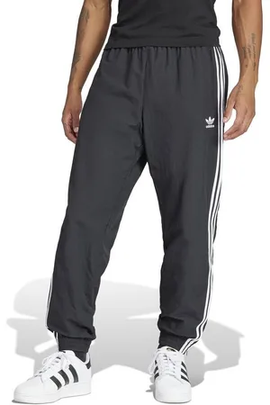 adidas Træningsbukser Firebird Woven - Sort/Hvid