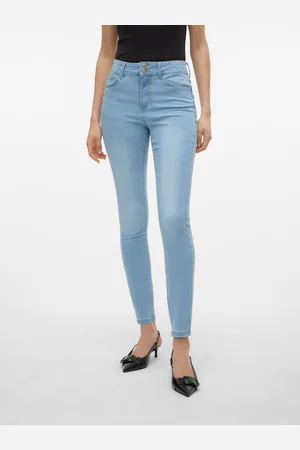 VERO MODA Vmsophia Høj Talje Slim Fit Jeans