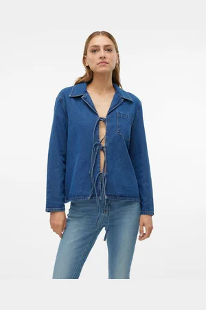 VERO MODA Vmkarla Denimskjorte