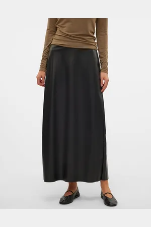 VERO MODA Vmolympia Høj Talje Lang Nederdel