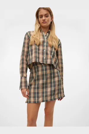 VERO MODA Sncourteney Høj Talje Mininederdel