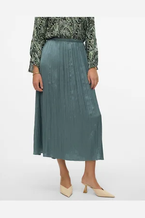 VERO MODA Vmbillie Høj Talje Lang Nederdel
