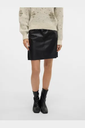 VERO MODA Vmolympia Høj Talje Kort Nederdel