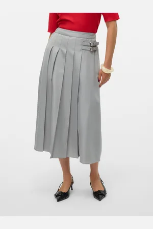 VERO MODA Vmhelga Høj Talje Lang Nederdel