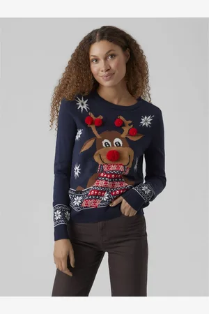 VERO MODA Vmnewfrostydeer Trøje