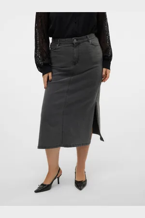 VERO MODA Vmcserena Høj Talje Lang Nederdel