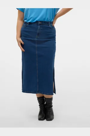 VERO MODA Vmcserena Høj Talje Lang Nederdel