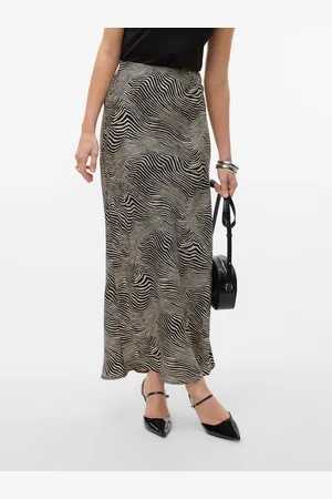 VERO MODA Vmsara Høj Talje Lang Nederdel