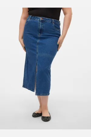 VERO MODA Vmcveri Høj Talje Lang Nederdel