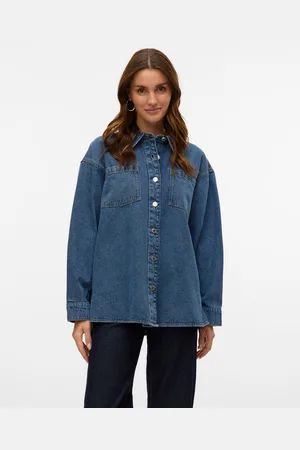 VERO MODA Vmjennie Denimskjorte