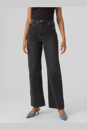 VERO MODA Vmrachel Høj Talje Wide Fit Jeans
