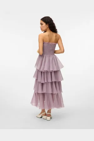 VERO MODA Vmdelilah Lang Kjole