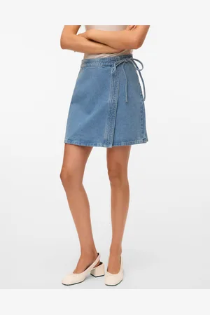 VERO MODA Vmliza Mellemhøj Talje Kort Nederdel