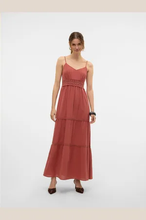 VERO MODA Vmquincy Lang Kjole