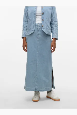 VERO MODA Vmbirkley Mellemhøj Talje Lang Nederdel
