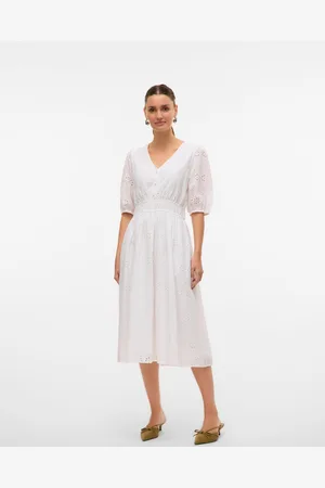 VERO MODA Vmyusra Lang Kjole