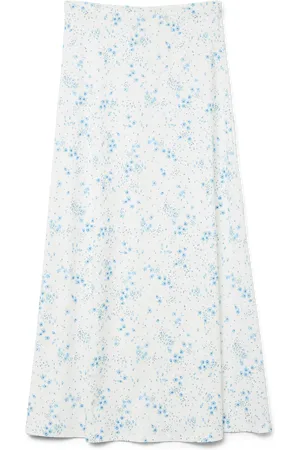 VERO MODA Vmsomya Høj Talje Lang Nederdel