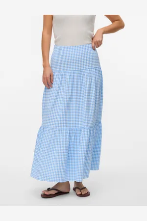 VERO MODA Vmvichy Høj Talje Lang Nederdel