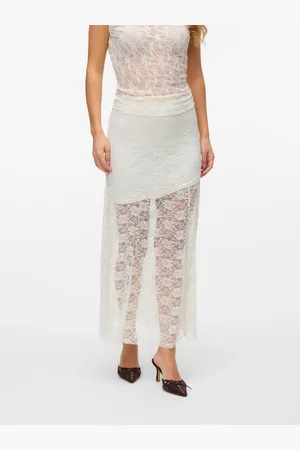 VERO MODA Vmollie Lang Nederdel