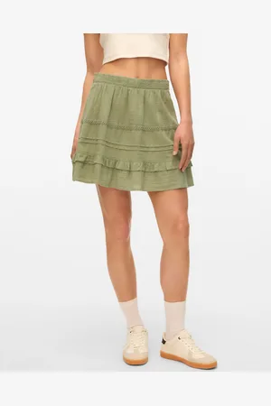 VERO MODA Vmpretty Mellemhøj Talje Kort Nederdel