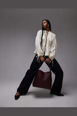 VERO MODA Topshop Soft Touch Tie Front Top