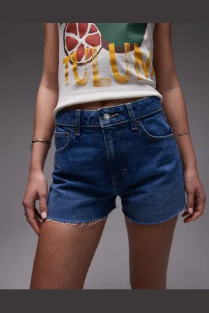 VERO MODA Topshop Denim A-line Shorts