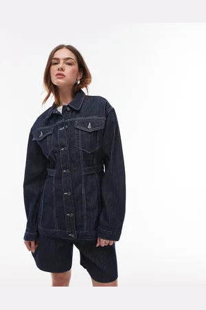 VERO MODA Topshop Denim Cinch Detail Jacket
