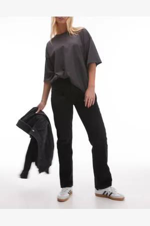 VERO MODA Topshop Hourglass Kort High Rise Straight Jean