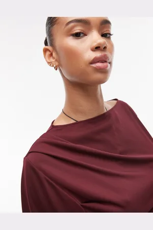 VERO MODA Topshop Hitched Side Short Sleeve Jersey Top