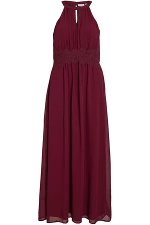 VILA Vimilina Halterneck Maxikjole