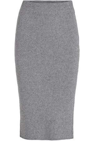 VILA Strikket Pencil Skirt