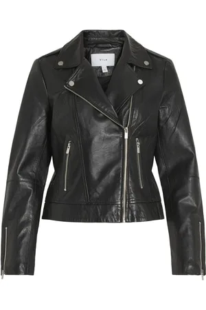 VILA Biker Look Læderjakke
