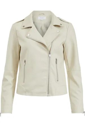 VILA Vicara Coated Biker Jakke