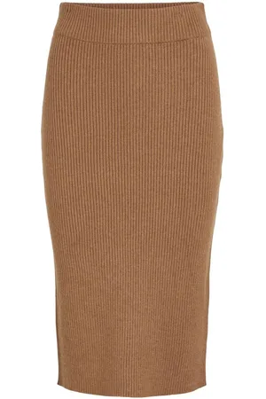 VILA Strikket Pencil Skirt