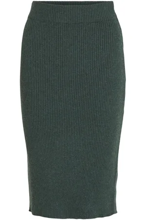 VILA Strikket Pencil Skirt