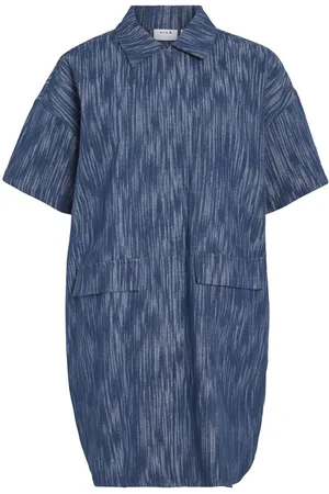VILA Kort Denimkjole