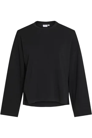 VILA Rund Halsudskæring Sweatshirt