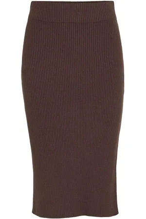 VILA Strikket Pencil Skirt