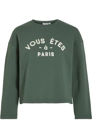 VILA Rund Halsudskæring Sweatshirt