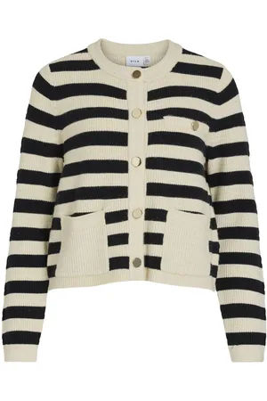 VILA Rund Halsudskæring Strikket Cardigan
