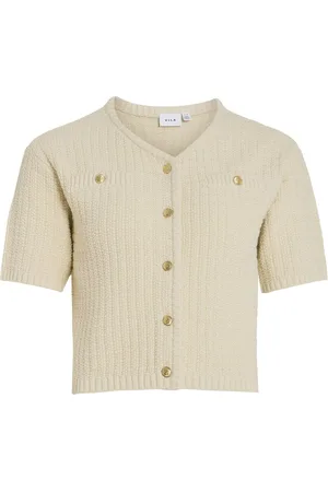 VILA Kortærmet Strikket Cardigan